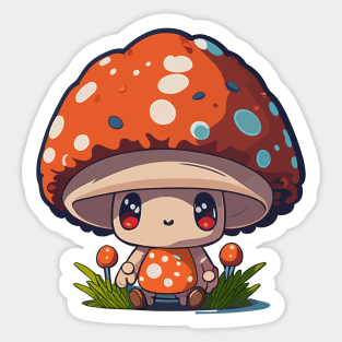 Mushroom Cutie Sticker